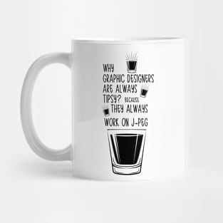 Designer Tipsy Mug